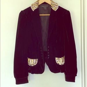 Velvet Marc Jacobs sequinned jacket / blazer
